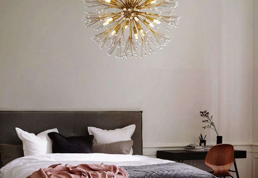 globe ball chandelier